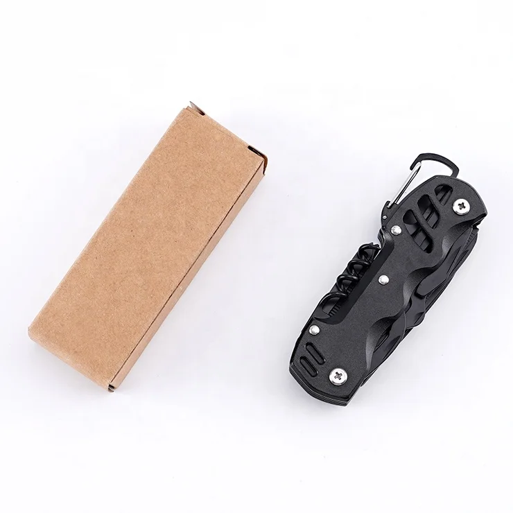 Factory supply directly EDC folding knife 12 iin 1 function open outdoor tool stainless steel Swiss knife outdoor practical tool