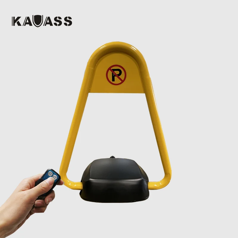 Customized KVS-PL-101 Remote control Parking Lock Factory Outlet Reserved yellow personal private car parking lot space