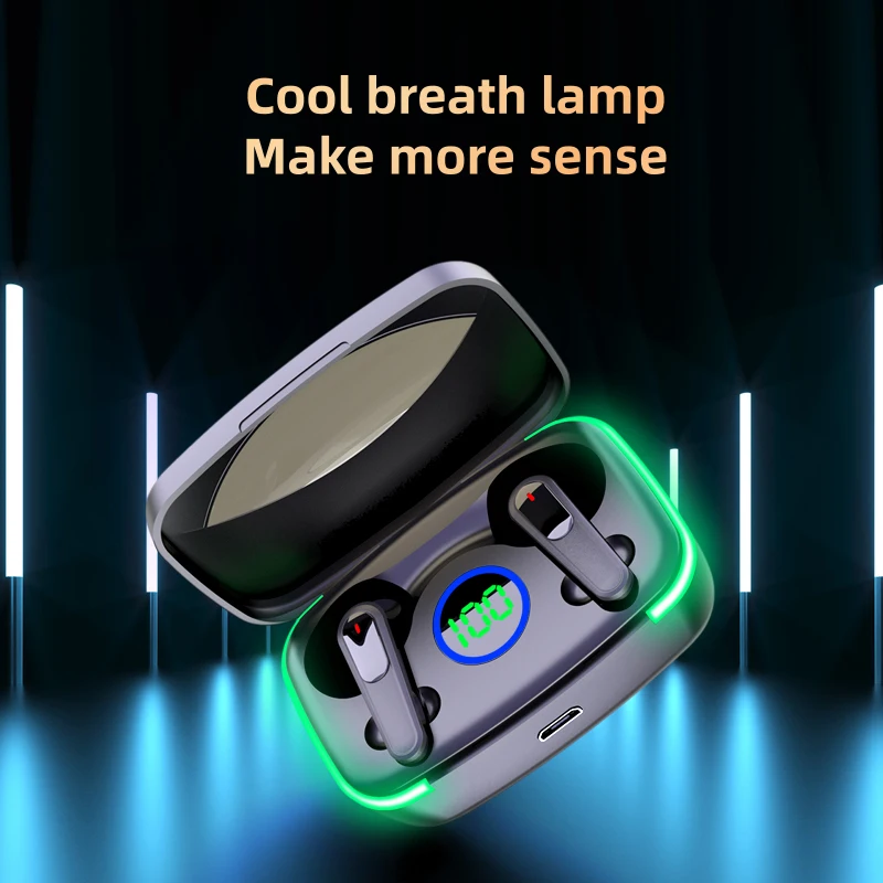 M80 hot sale 2023 ecouteur light box headphones blue tooth hearing aids rechargeabfone de ouvido blue tooth audifonos