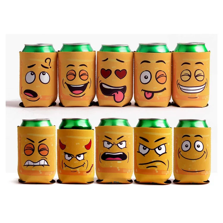 Customized Neoprene Stubby Holder Beer Can Cover With Custom Logo Koozy Personalized Sublimation Can Cooler KOOZY