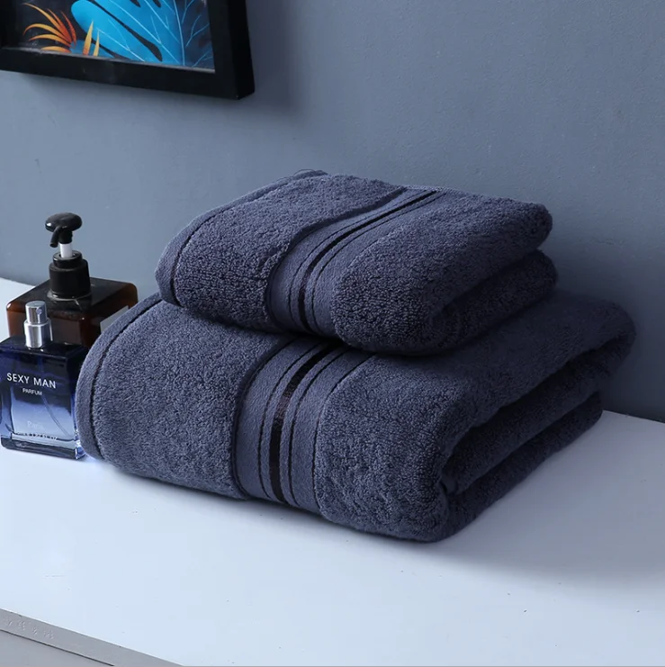 Cheap wholesale 3 pcs 100% cotton towel set top quality luxury bath towel set