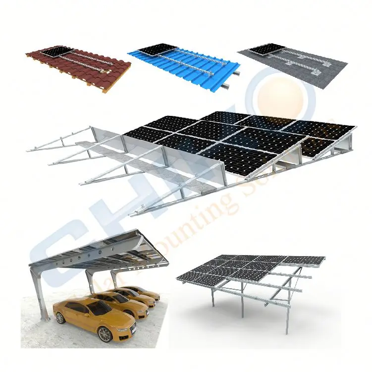 Products supply flat roof solar racking system and flat roof pv mounting systems for solar racking system
