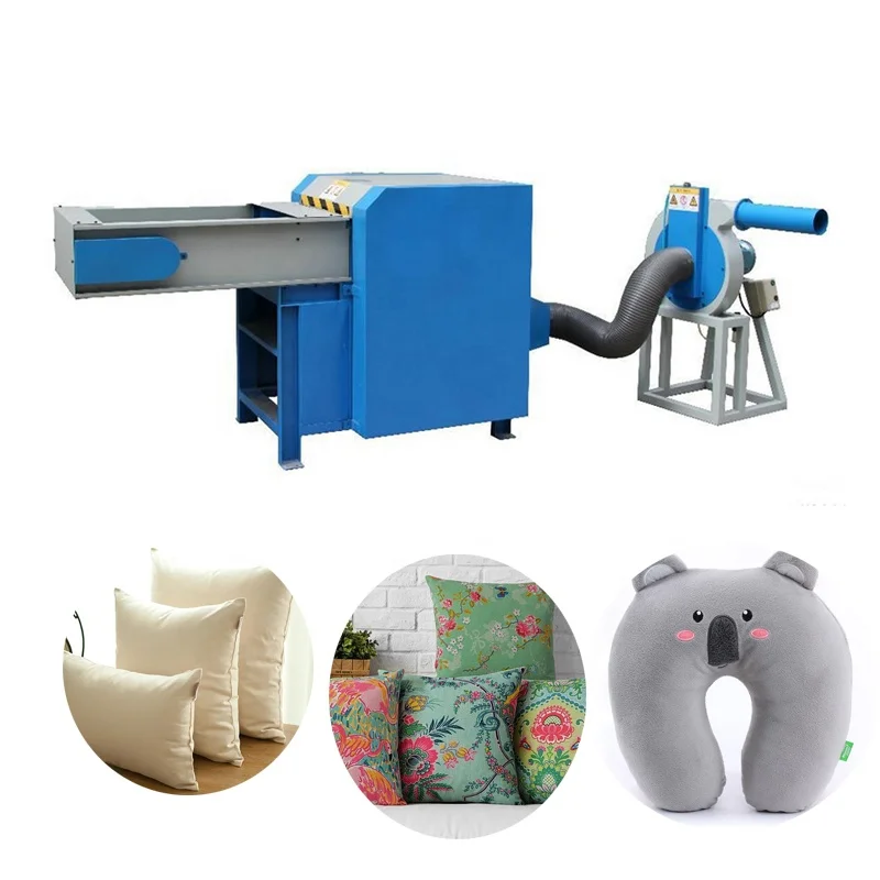 Машина для наполнения подушек из пены с эффектом