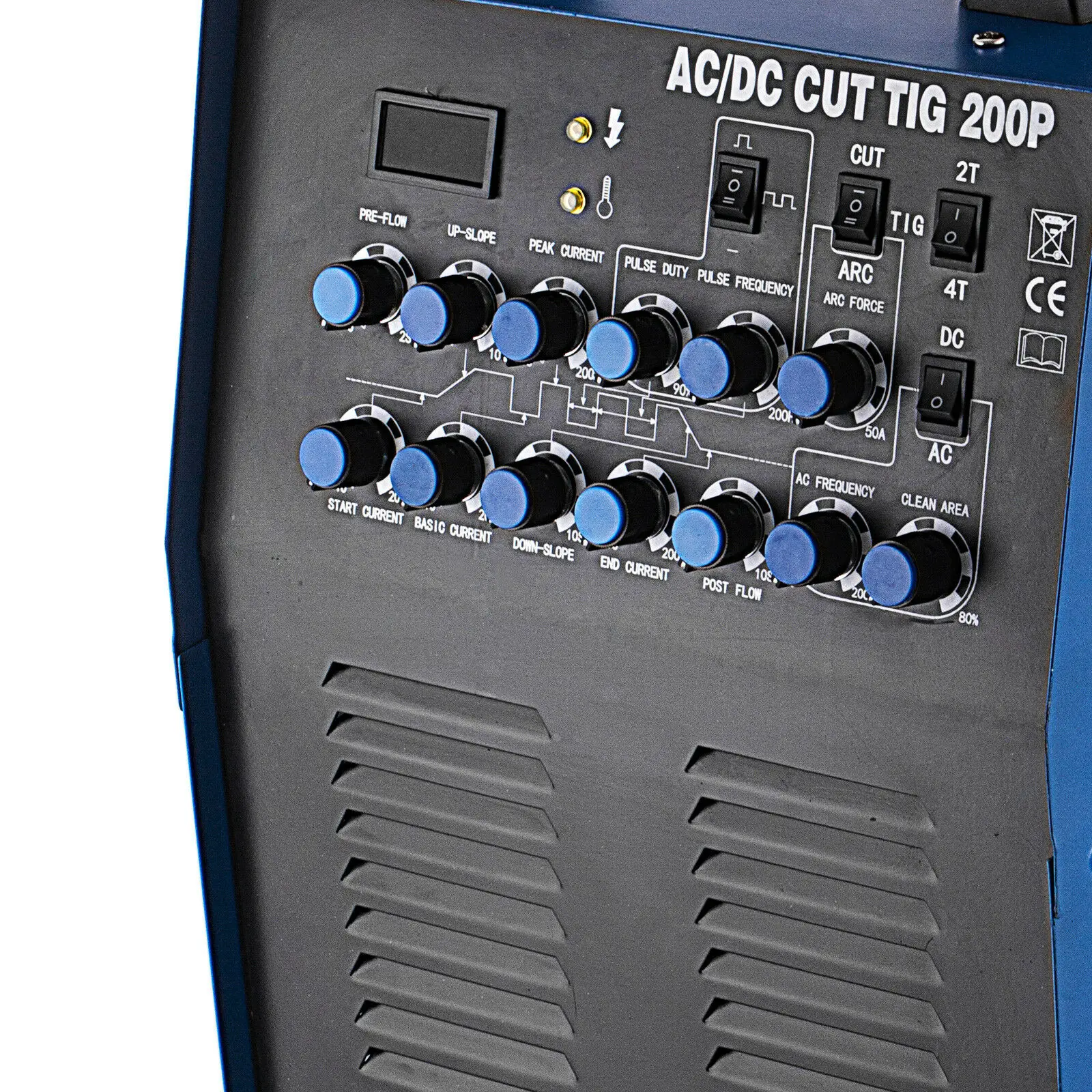 Лазерный сварочный аппарат 200A AC / DC WIG Mig Tig инвертор для сварки алюминия MMA + оборудование плазменной