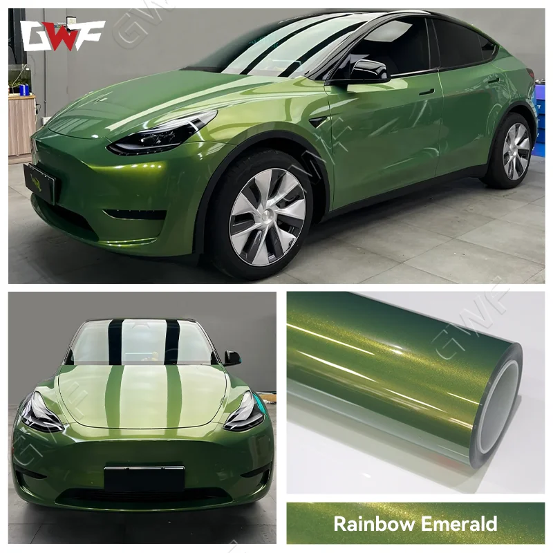 TPU Colored PPF Film Sample Color Card 200+ colors color changing wrapping film for car wrap Customized