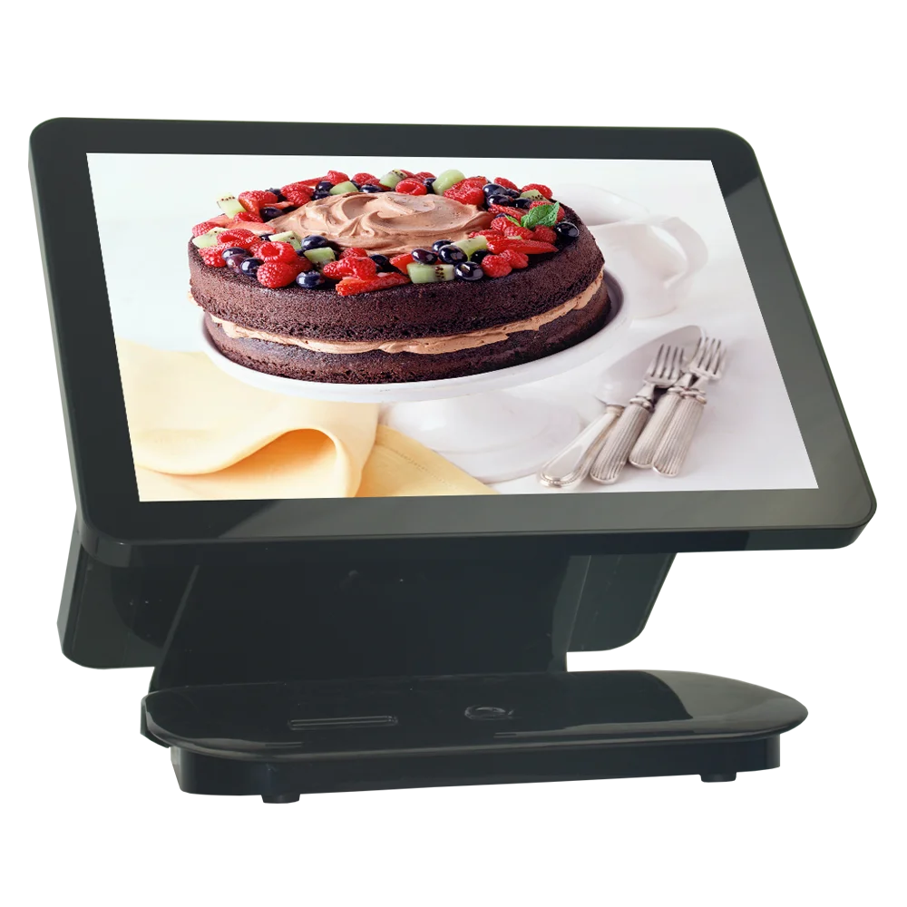 Dual Screen Android POS Terminal 15.6 Inch Tablet All In One Touch Screen Android POS System