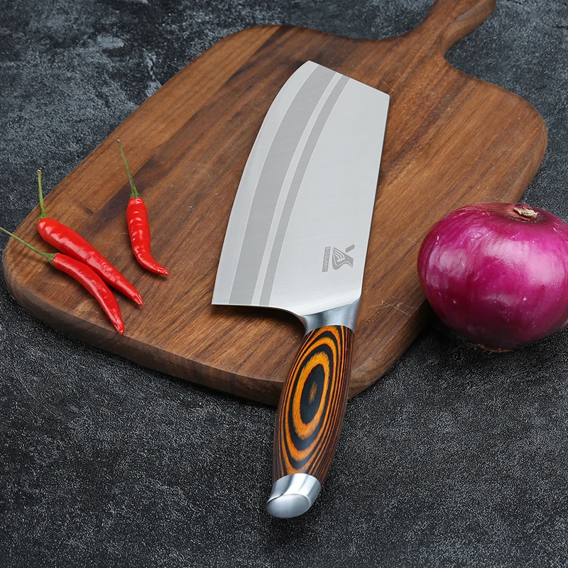 
New style chinese nakiri knife set for kitchen 