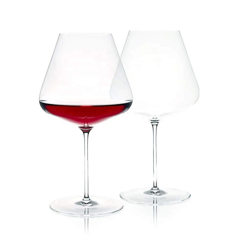 Handmade Mouth Blown Super Ultra Thin Crystal Universal Wine Glass