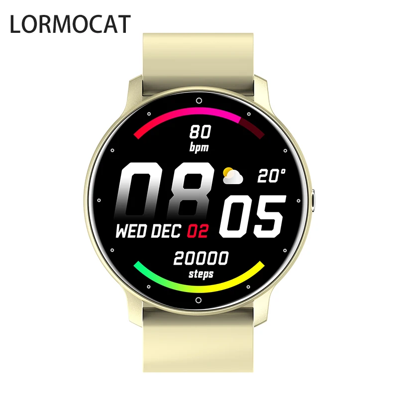 LORMOCAT IP67 Waterproof ZL02D sport Smart Watch Touch Screen Jam tangan pria Compatible IOS And Android Phone ZL02 saat smart