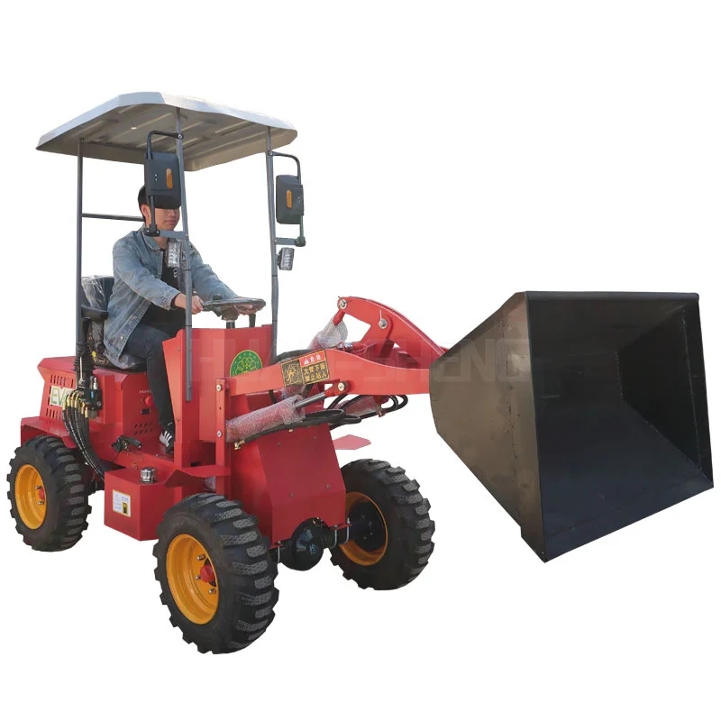 Efficient Transportation Easy To Operation Front End Loader Bulk Sand Shovel Loading Hydraulic 400kg