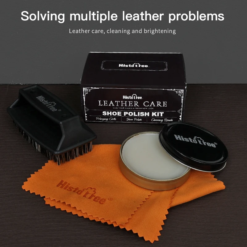 Factory OEM shoe polish set boot shine kit leather shoe shine kit