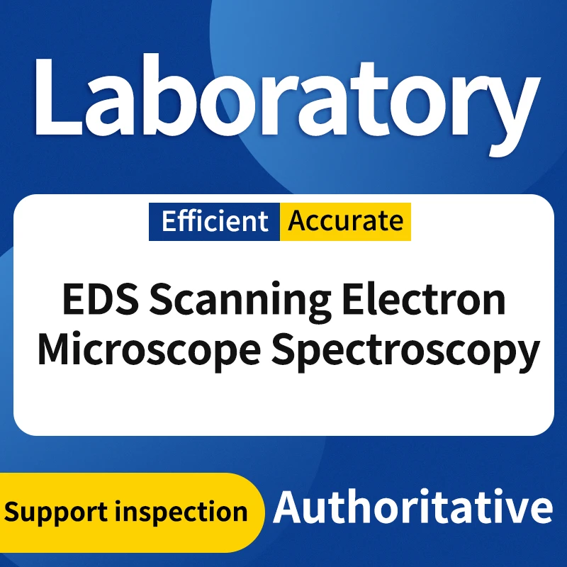 EDS Scanning Electron Microscope Spectroscopy Advanced Elemental Analysis for Material Characterization