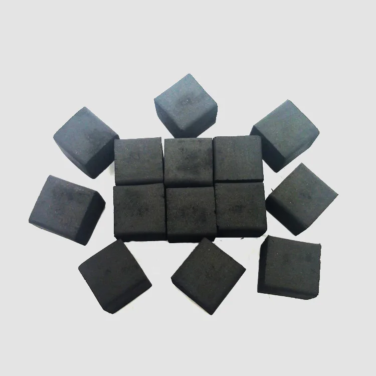 
100% pure cut German hookah shisha cube bamboo charcoal 