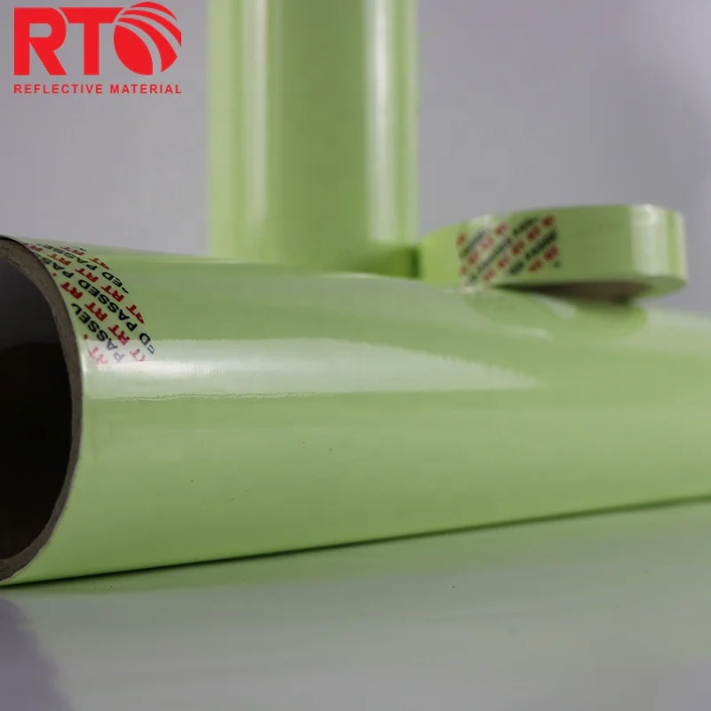 Photoluminescent Vinyl Self-adhesive Glow in the Dark Sticker Adhesive Luminous Film Cutting