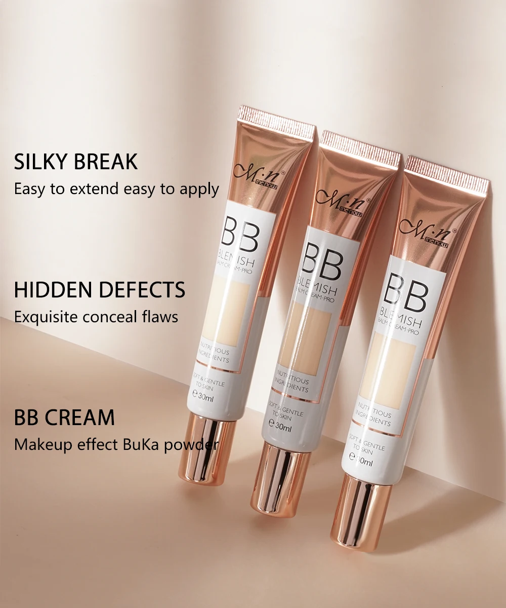Menow F693 Liquid Foundation Matte & Poreless Finish Waterproof Ultra-HD Face Makeup Full Cover Matte Liquid BB Cream