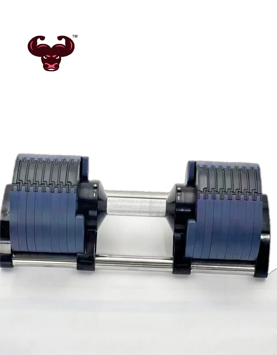 Incremental fitness equipment weight sets dumbbell adjustable custom adjustable dumbbell of 40KG and 43KG
