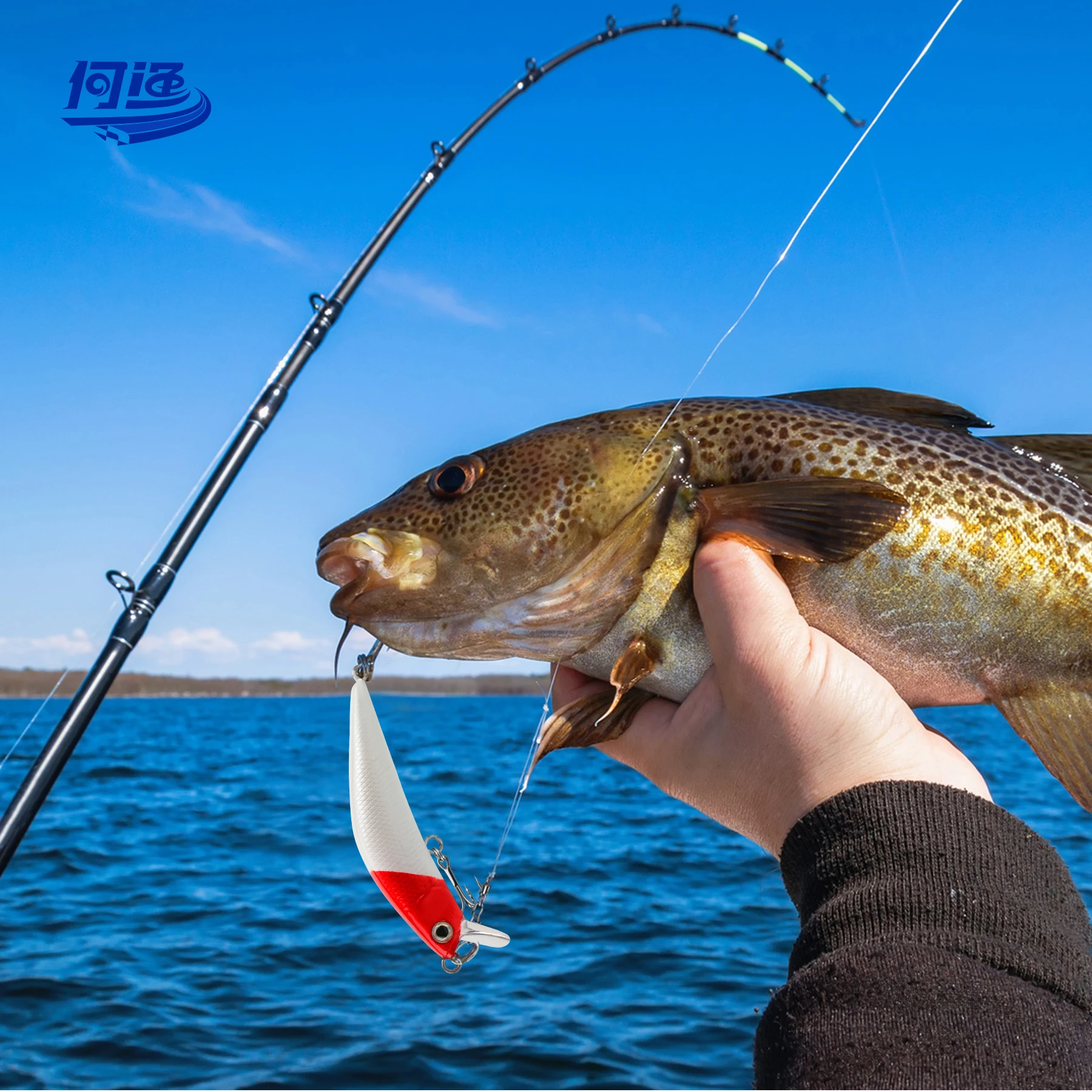 Minnow Lure 2.3in Bait Bass Squarebill Swimbait Soft Plastic Sinking Metal Spoon Spinner Bait Freshwater Jig Fishing Lures