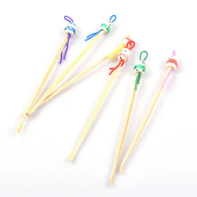 Custom Logo Bamboo ear pick Ear Cleaning tool Earpick