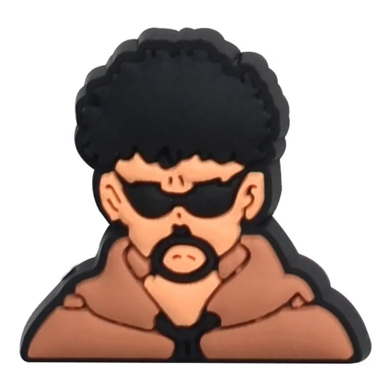 2023 Bad bunny croc custom charms wholesale shoe decorations designer The grass shoe charms For clog shoe and accessories