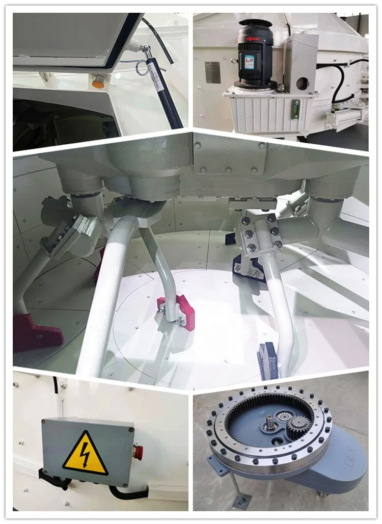 Max 750l Refractory Castable Planetary Concrete Mixer For Sale