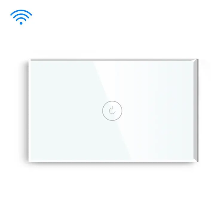 Беспроводной умный выключатель света MVAVA 1 клавиша Wi-Fi настенный 118 мм Alexa