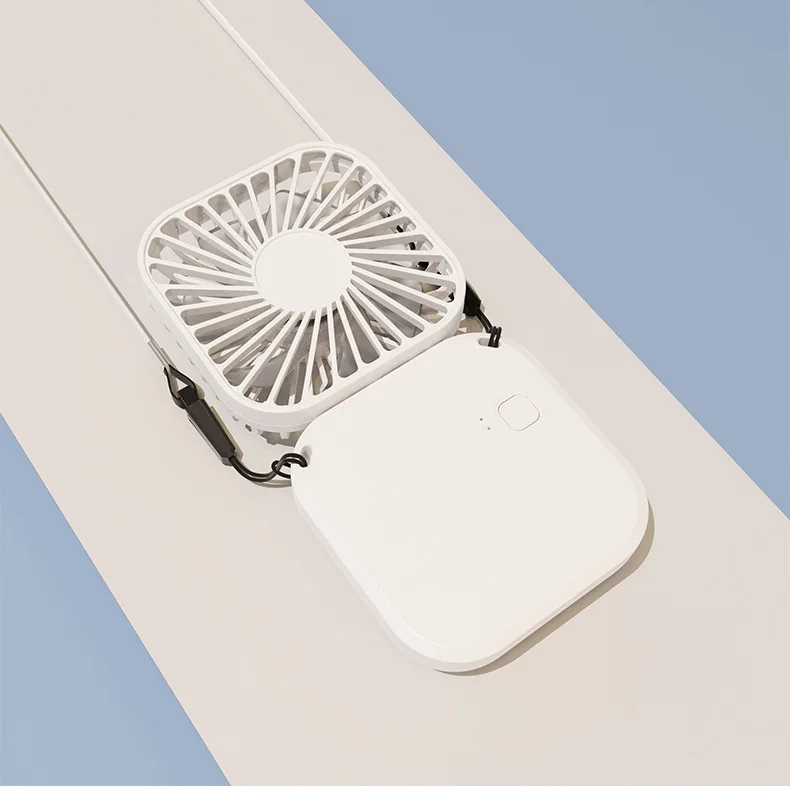 Linda Multi-function mini cold air office small USB outdoor fixed handheld desktop lazy neck fan