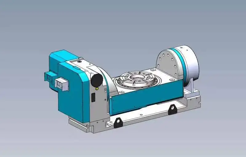 HW-200 Stainless Steel CNC 4th Axis Rotary Table For Milling Machine machinery accessories