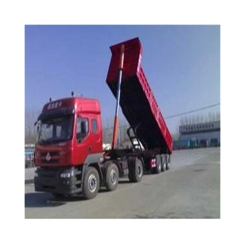 2021 Hot Sale Roll Back Trailer Save Time 3 Axles Rear Dump Semi Trailer