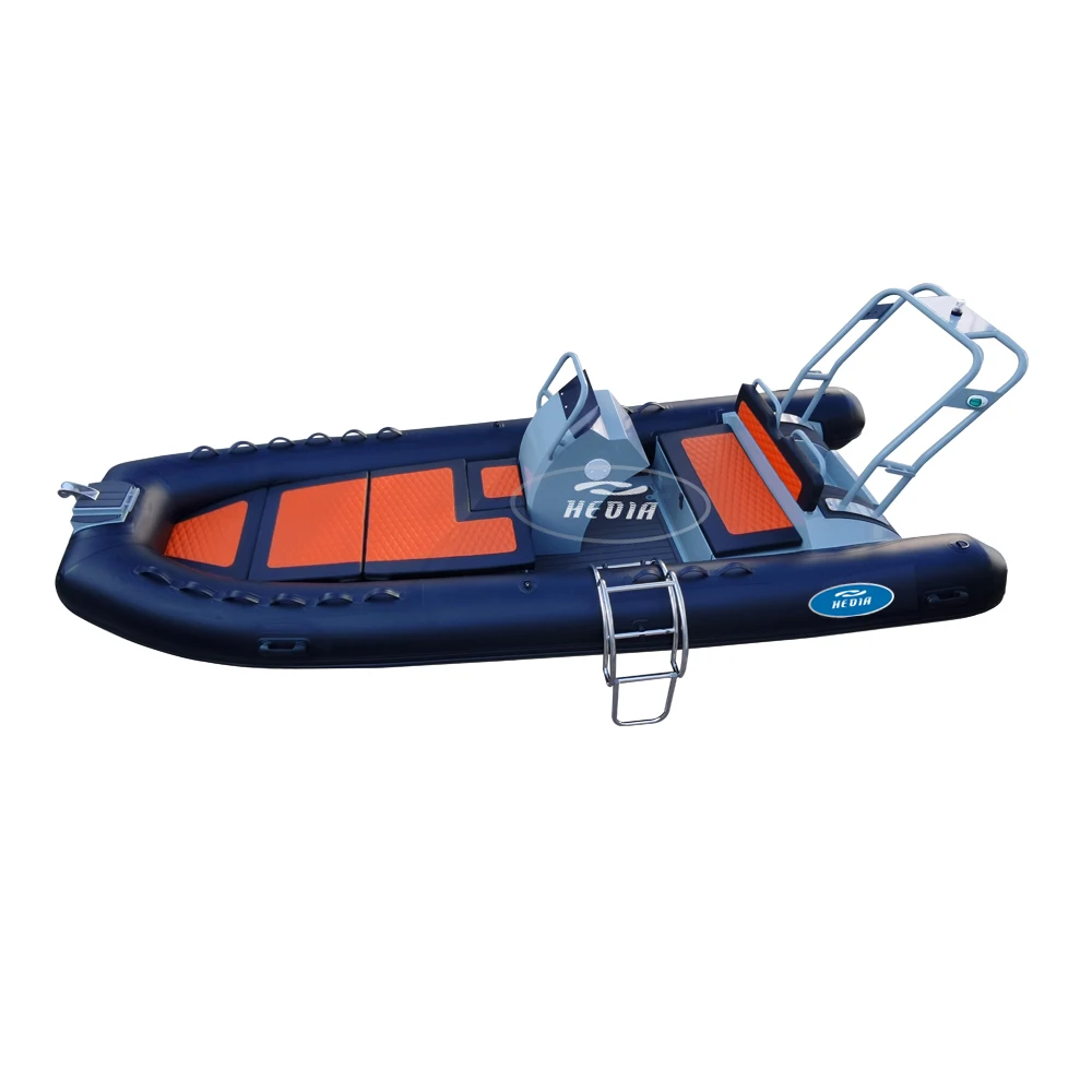 Hedia ocean master 16 ft hypalon boat sport aluminum hull inflatable bateau 2021 boot rippe
