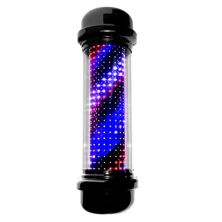 Waterproof Optional color barbershop pole Barber LED Salon Sign Light barber pole LED