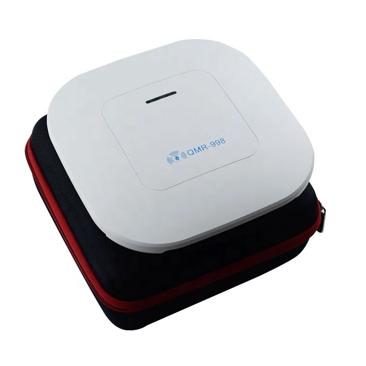 
Palm touch testing 8th generation quantum resonance magnetic analyzer 