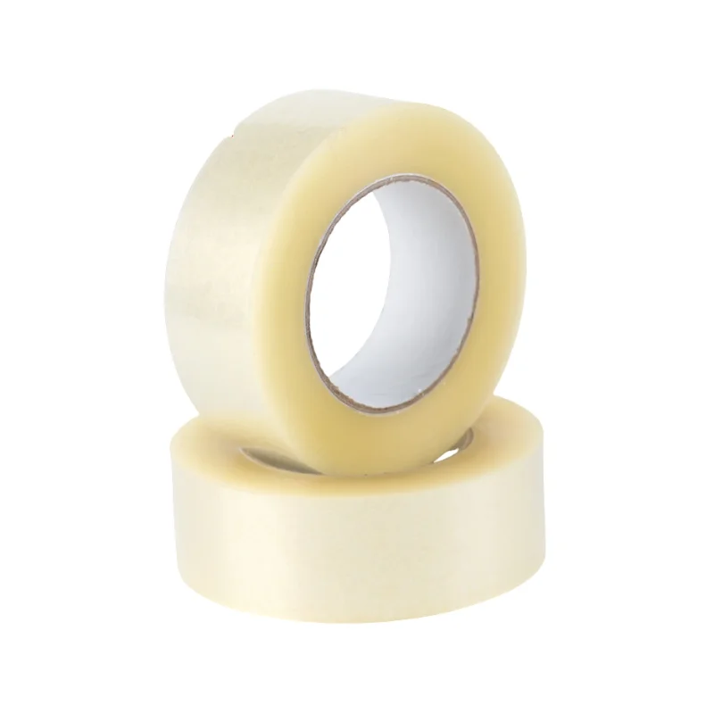 Factory Custom Super Clear Yellow Bopp Adhesive Tape Printing Logo Tape Bopp Packing Tape For Sealing Cartons
