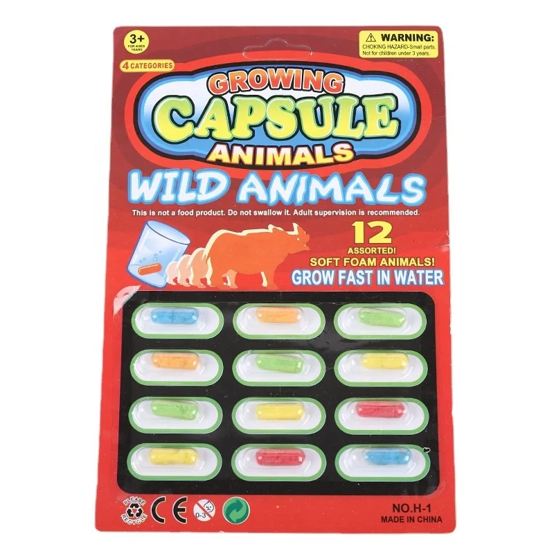 New Soaking Capsule Expansion Toys Unicorn Dinosaur Mermaid Gel Pellet Expansion Animal Small Toys Fidget Toy