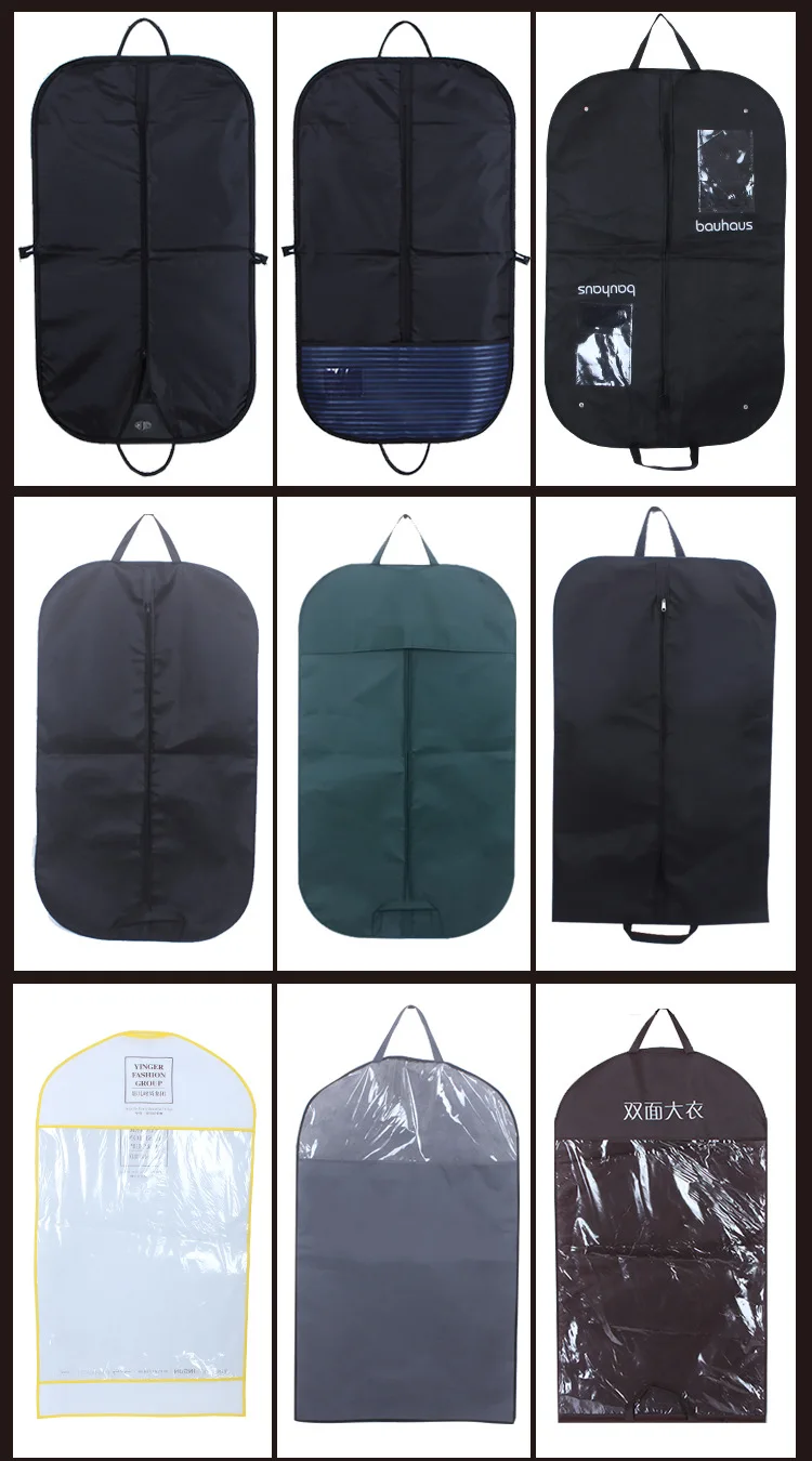 Новинка 2021 года, чехол для одежды на заказ, нетканый чехол для одежды, пылезащитный чехол для костюма