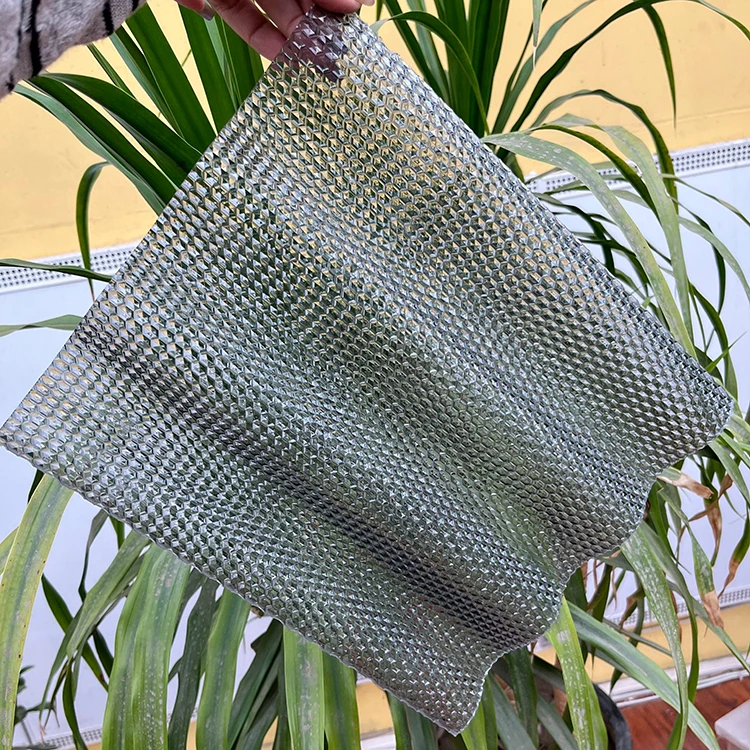 2.8mm diamond embossed wave polycarbonate corrugated clear roofing pc plastic polycarbonate tiles