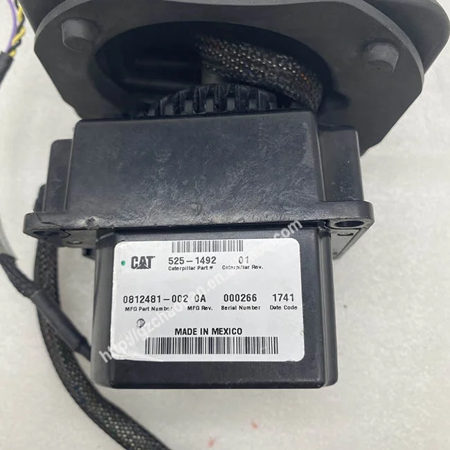Excavator Machine Parts 525-1492 5251492 Joystick Control Lever Handle for CAT 242D3 232D3 249D3 259D3 246D3 226D3