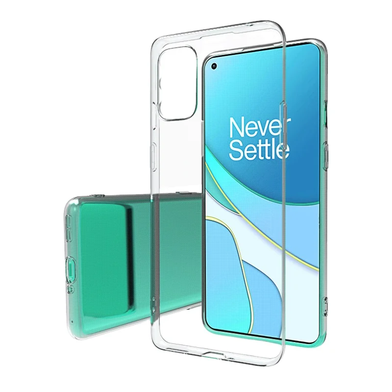 
Soft TPU Silicone Case For OnePlus 8T 5G Mobile Phone Protective Bumper Cover Case For One Plus OP 1+ 8T Pro Smartphone 
