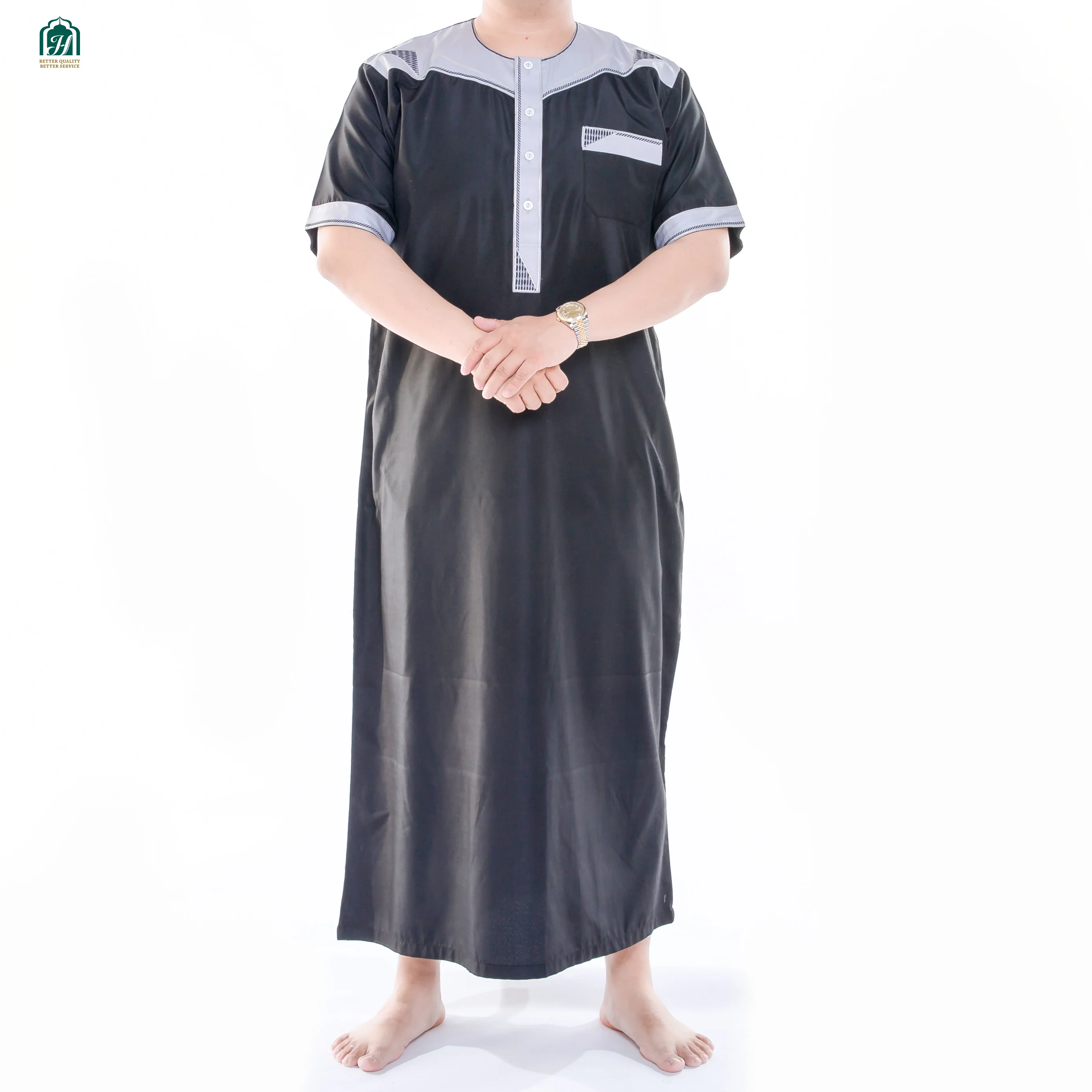 Muslim Moroccan Men Clothing Djellaba Handmade and Embroidered Breathable hooded Medium arab thobe jalabiya men djellaba man