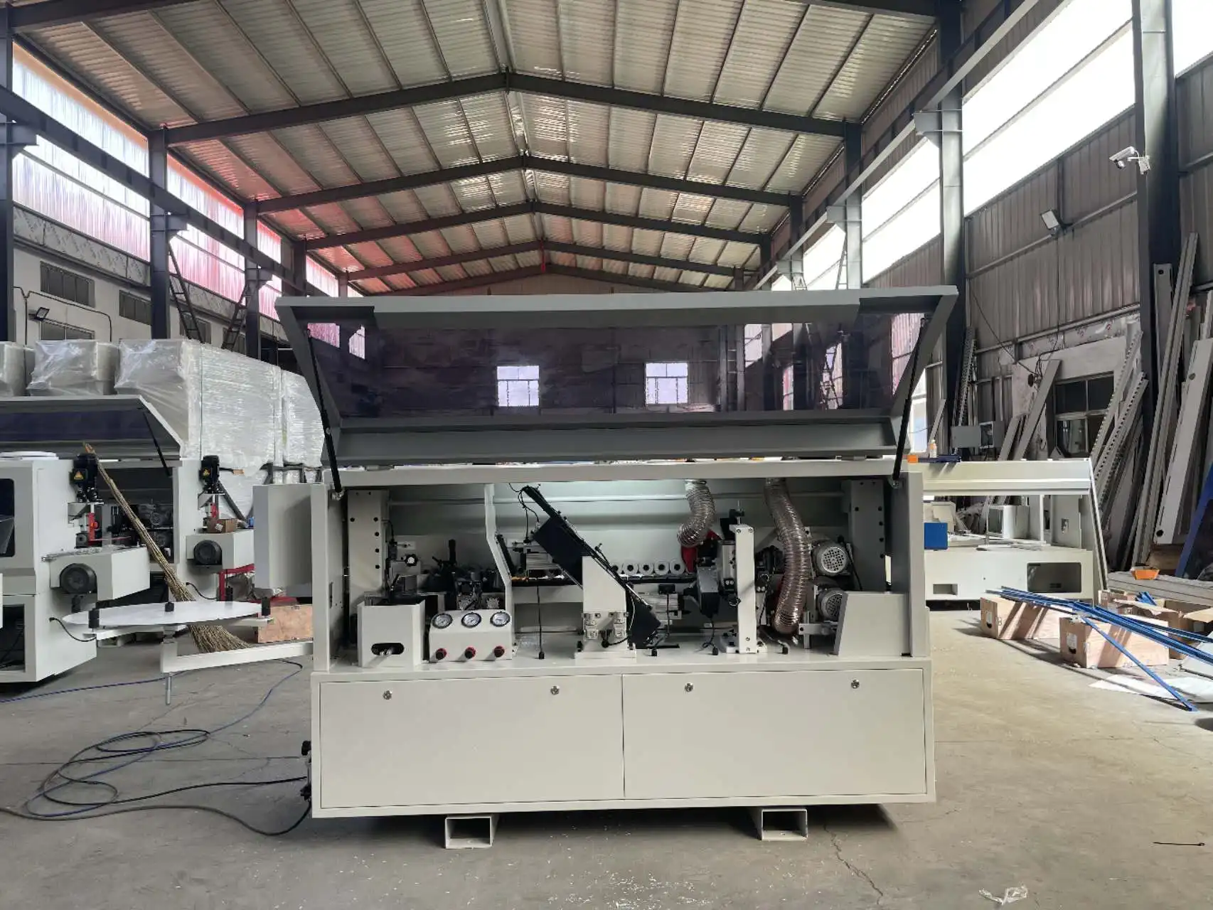 hailiju Automatic Edge Banding Machine Edgebander  For Furniture Cabinet Door