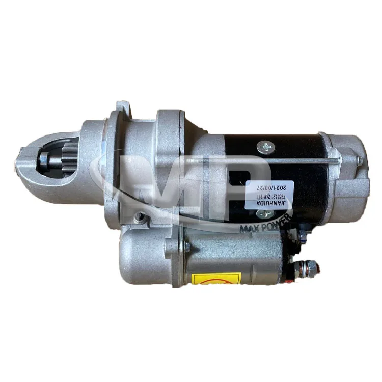 7283321 starter motor 24V 11T  for Bobcat S450 853H 943 974 Skid Steer Loader parts