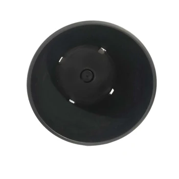 Durable Outdoor Black Pp Plastic Injection Molded Nursery Plant Pots Container for Succulents Cuttings Transplanting Home Garden