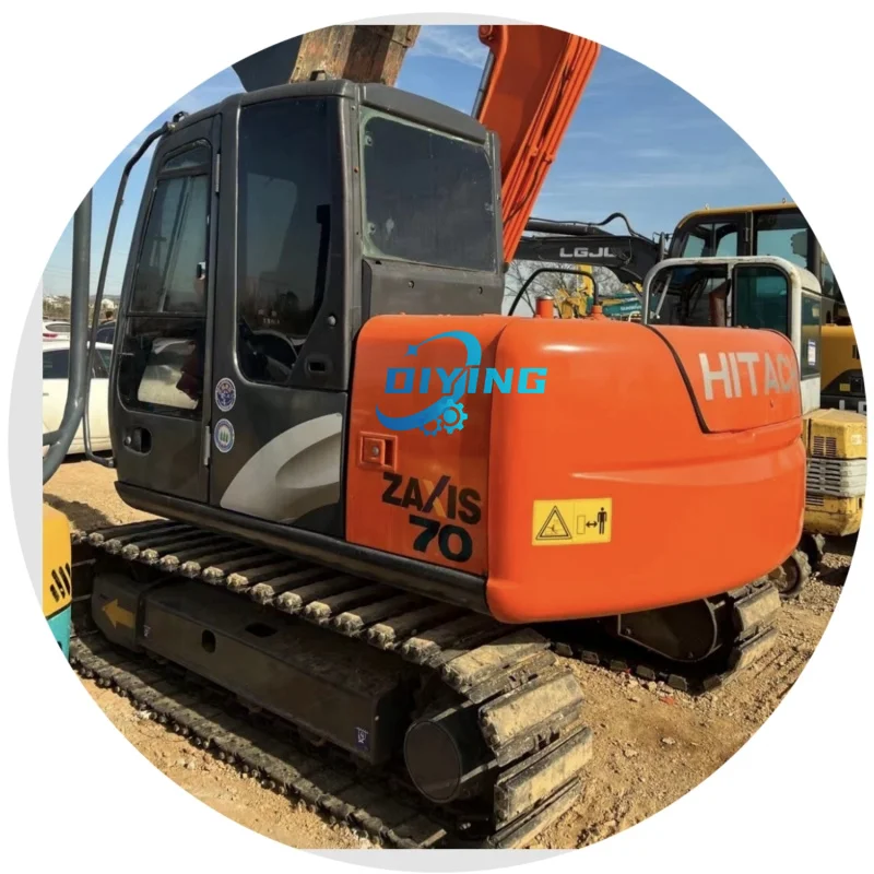 Заводская оптовая продажа дешевая цена Hitachi ZX 70 гусеничный экскаватор Second Hand ZX60 ZX120 б/у на складе автоматизации