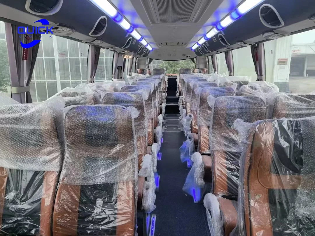 Luxury Engine New Coach Buses SLK6102 CNG Diesel Engine School Passenger Left Hand Drive Coach City Bus