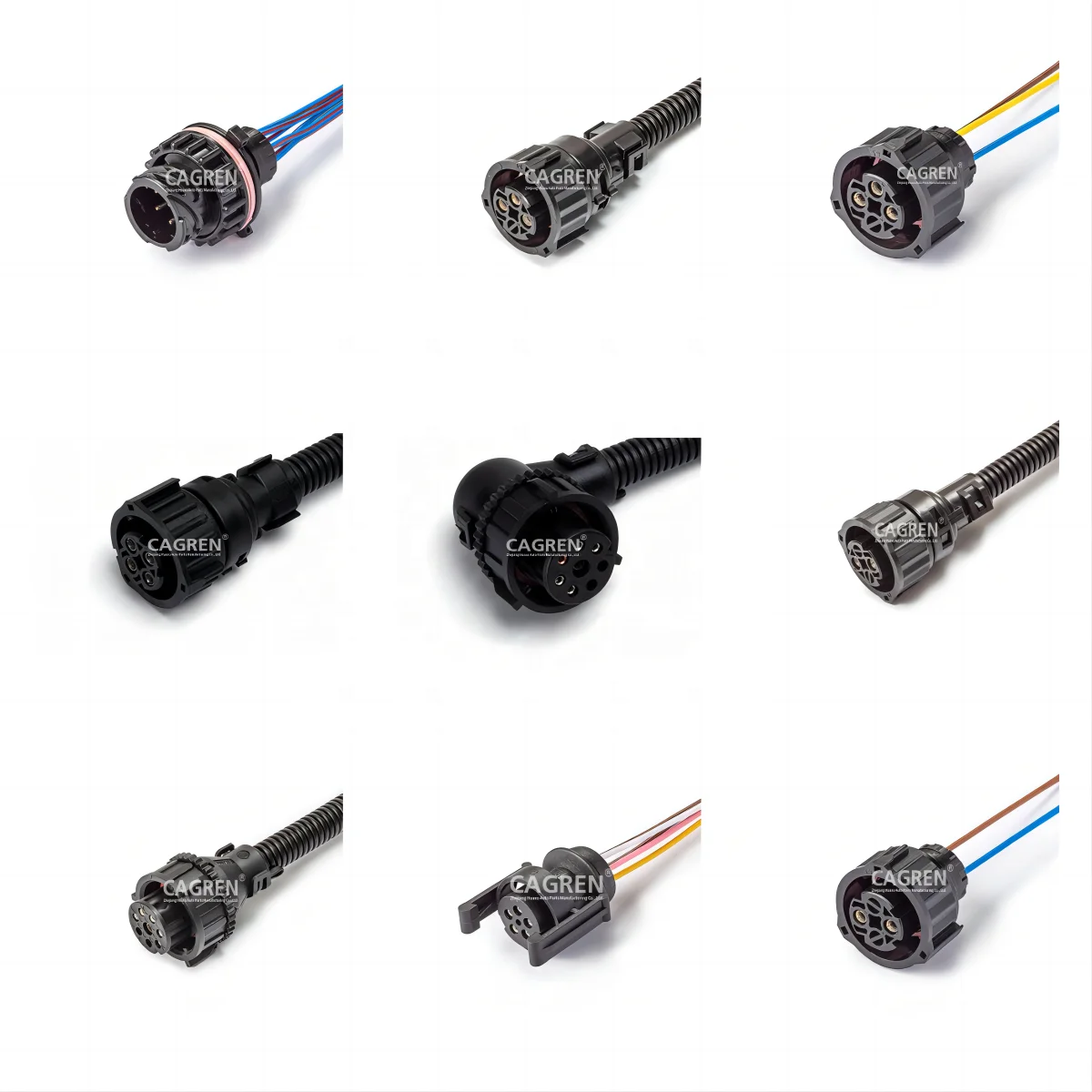 Wiring har HX5231 Connector 1-967325-1 Bayonet (female) 4-pin with angled adapter, connects to speedometer sensor.