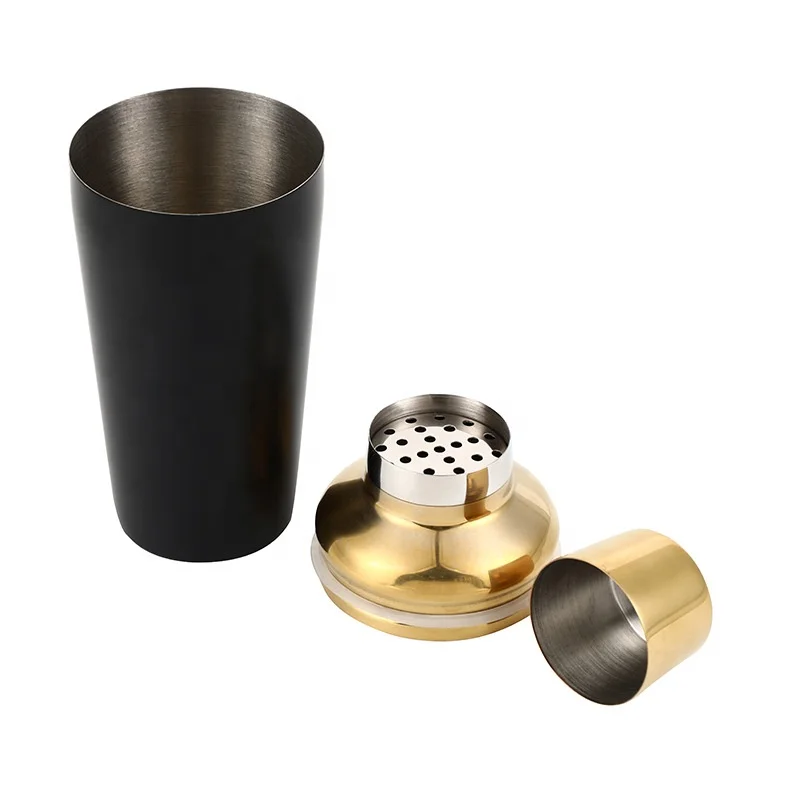 Factory Bar Accessories 500ml/750ml Cocktail Shakers French Style Bartender Barware Cocktail Shaker Set