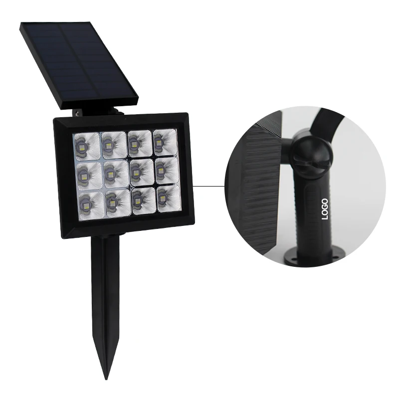 
Outdoor Led Power Panel Lamp Outdoor Garden Gate Solar Lights System 