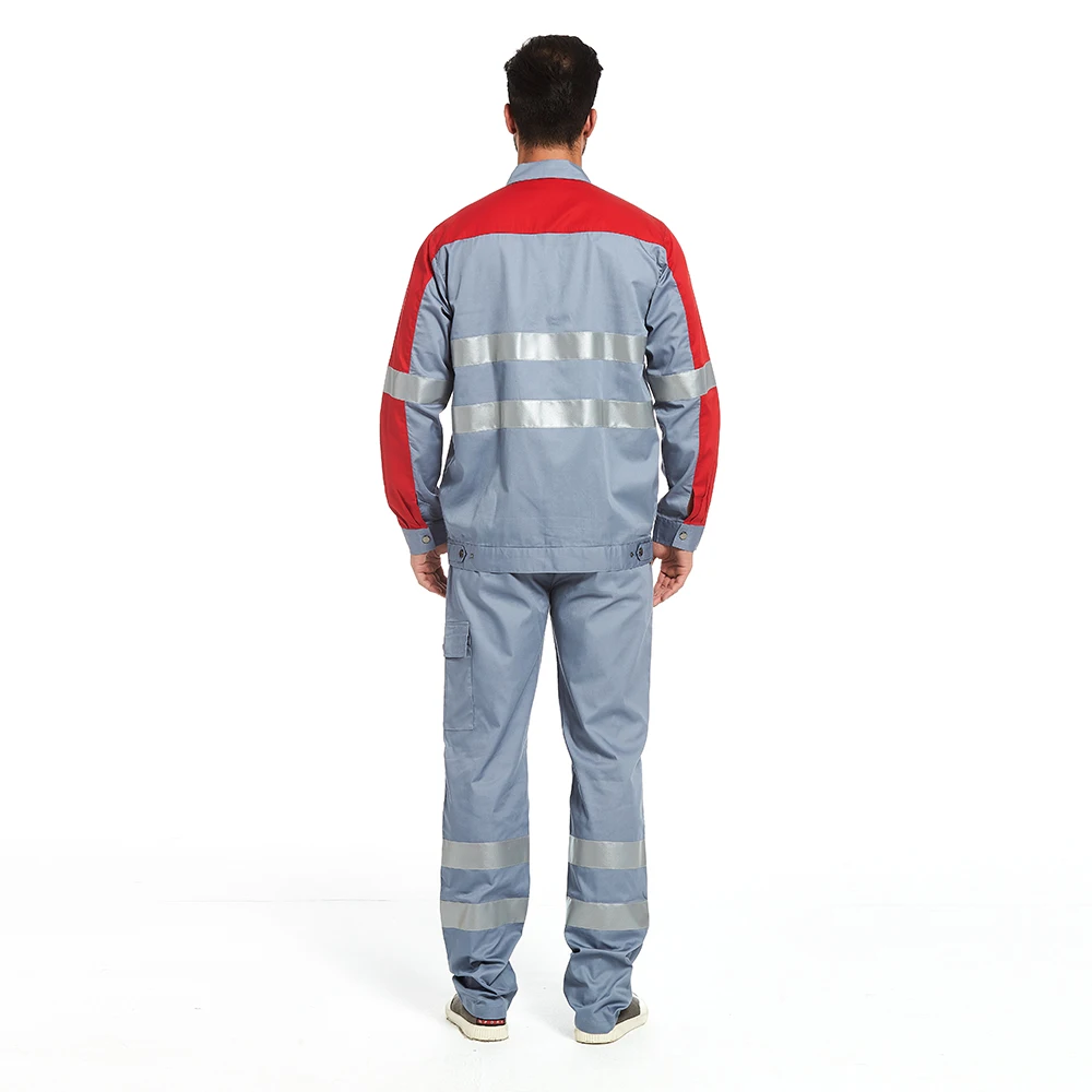 ZX Custom Fr Safety Clothing Flame Retardant Reflective Workwear Sets Electric Welding Work Suit Class Cat 2