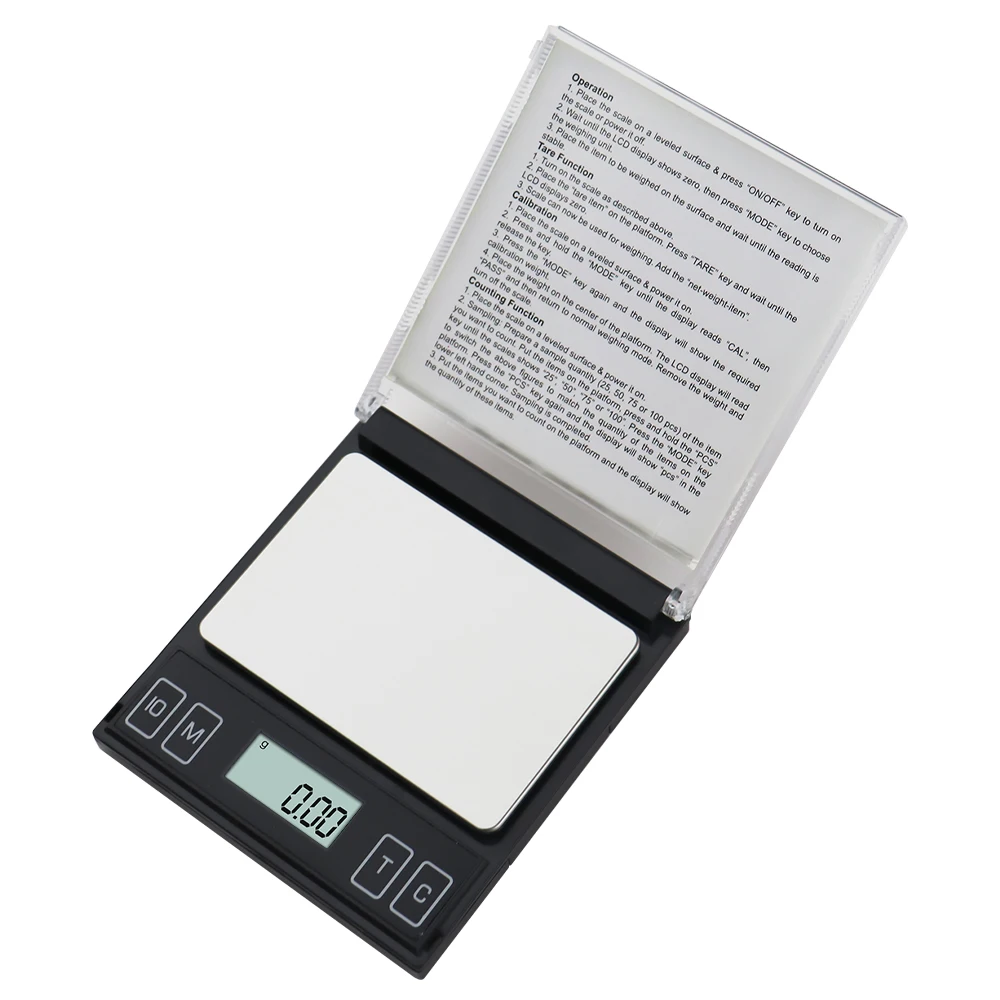 New Arrival Portable Mini Gold Diamond Pocket Digital Jewelry Scale 200/0.1g High Accuracy 0.01g CD Box Battery Powered Digital