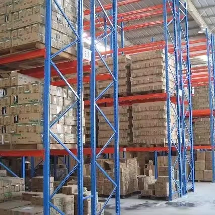 Warehouse Racks Goods Shelf Heavy Duty Racks Steel Cages Adjustable Rack Selective Pallet Industrial Racking Storage Roll Cage