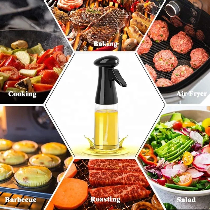 Hot Selling Oil Sprayer For Cooking Food Grade Plastic Dispenser Mister Bpa Free Spray Bottle Multipurpose